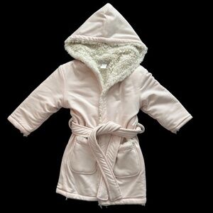 BABY & CHILD Restoration Hardware Luxe Sherpa Bath Wrap Girls 2/3 YRS NEW